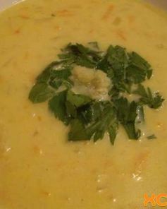 Молочный суп с картофелем