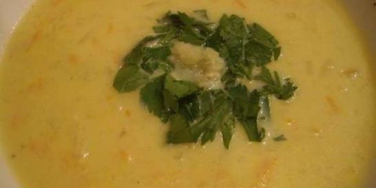 Молочный суп с картофелем