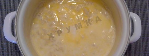 молочный суп с макаронами. Шаг 8