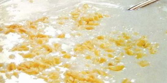 Молочный суп с миндалем