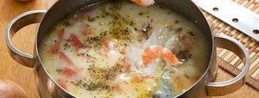 молочный суп с морепродуктами. Шаг 6