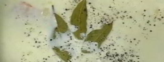 молочный суп с рыбой. Шаг 6