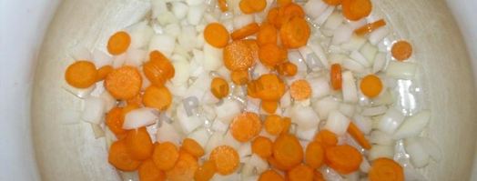 молочный суп с рыжиками. Шаг 3