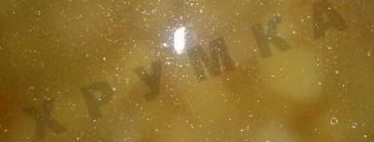 молочный суп с рыжиками. Шаг 6