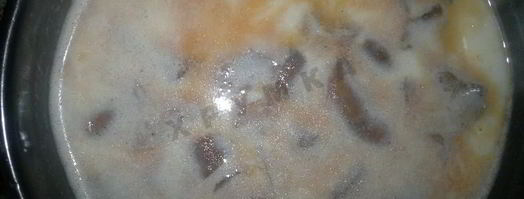 молочный суп с рыжиками. Шаг 10