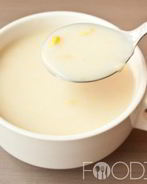 Молочный суп с яйцом