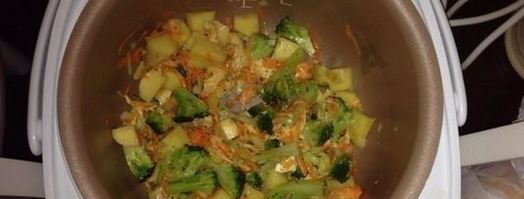 овощной молочный суп. Шаг 3