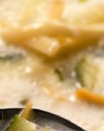 Суп молочный с овощами и вермишелью