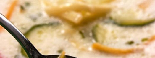 суп молочный с овощами и вермишелью. Шаг 4
