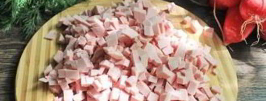 классическая окрошка на квасе. Шаг 4