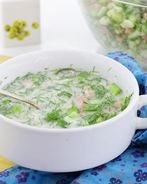 Классическая окрошка с уксусом