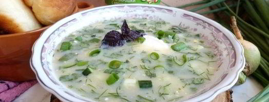 летняя окрошка с репой и пирожками с мясом. Шаг 9