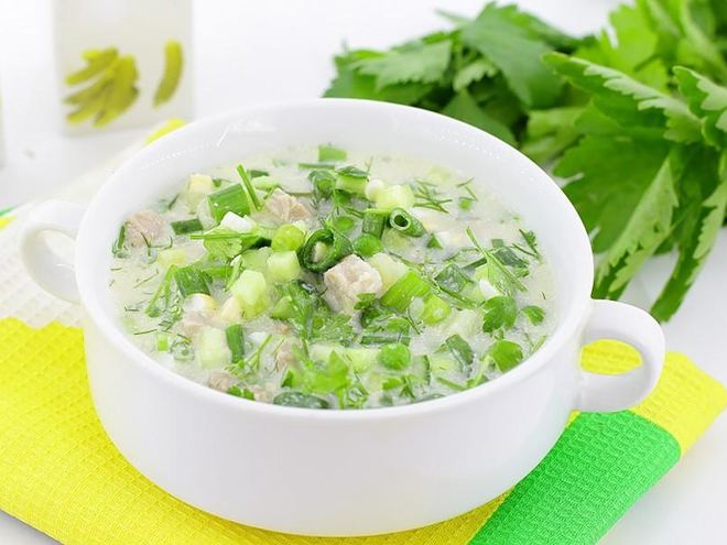 Рецепт окрошки классической на майонезе