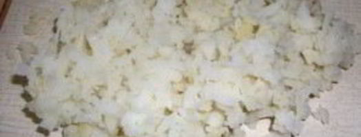 окрошка классическая с колбасой. Шаг 4