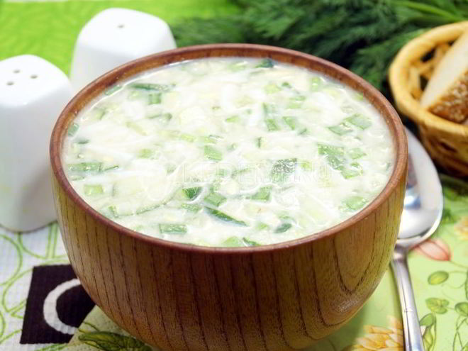 Рецепт окрошки крестьянка