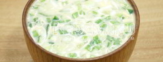 окрошка крестьянка. Шаг 8