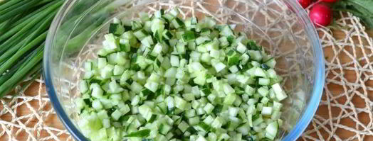 окрошка на айране. Шаг 6