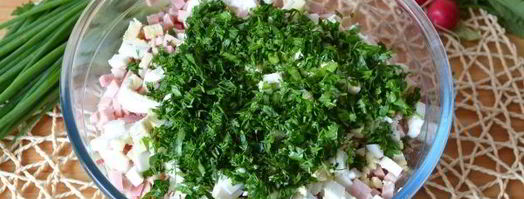 окрошка на айране. Шаг 10