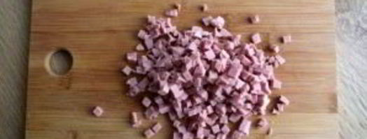 окрошка на майонезе. Шаг 4