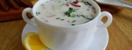 окрошка на майонезе. Шаг 6