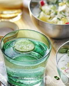 Окрошка на минералке