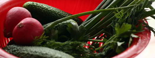 окрошка на минеральной воде. Шаг 3