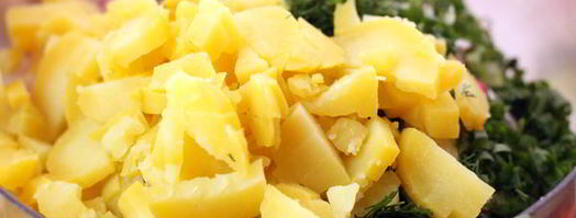 окрошка на минеральной воде. Шаг 6