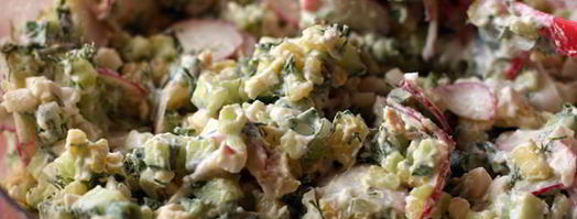 окрошка на минеральной воде. Шаг 8