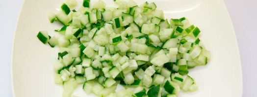 окрошка на сыворотке с колбасой. Шаг 6