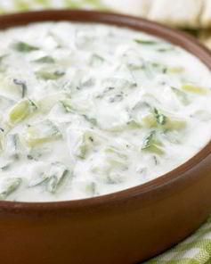 Окрошка на сыворотке