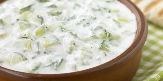 Окрошка на сыворотке