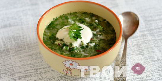 Окрошка на воде