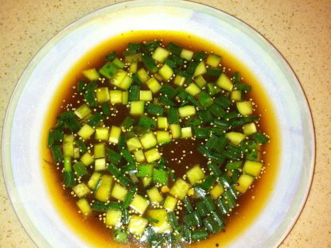 Рецепт окрошки с горчицей и хреном