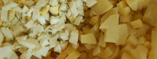 окрошка с грибами. Шаг 3