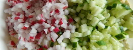 окрошка с грибами. Шаг 4