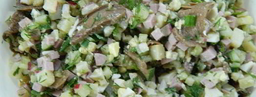 окрошка с грибами. Шаг 5