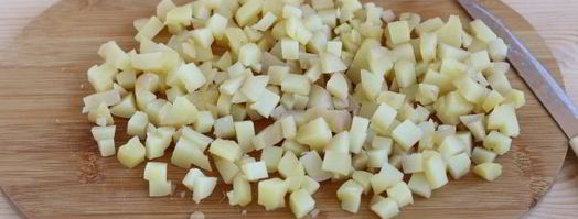 окрошка с колбасой на сыворотке. Шаг 13