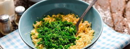 окрошка с колбасой на воде. Шаг 9