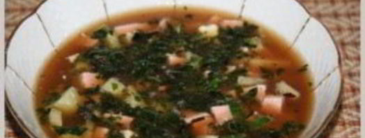 окрошка с квасом и кефиром. Шаг 8