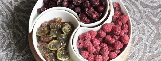 окрошка с ревенем и сибирскими ягодами. Шаг 4