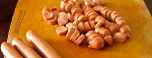 окрошка с сосисками. Шаг 3