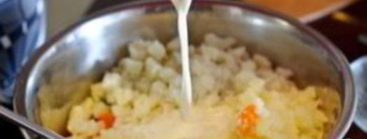 окрошка с сосисками. Шаг 5