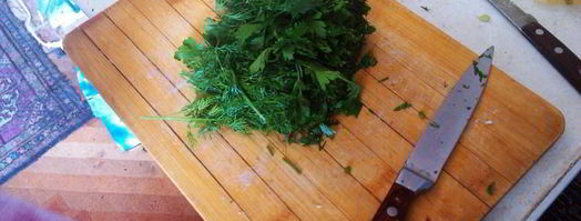 окрошка туркменская. Шаг 4