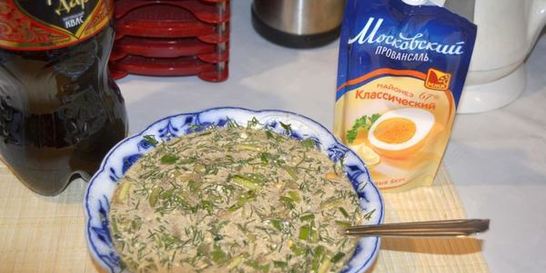 Окрошка в мультиварке