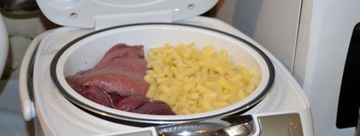 окрошка в мультиварке. Шаг 5