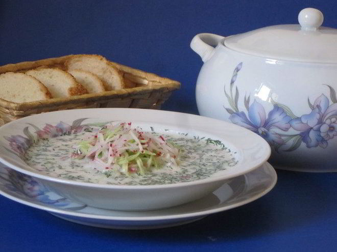 Рецепт окрошки