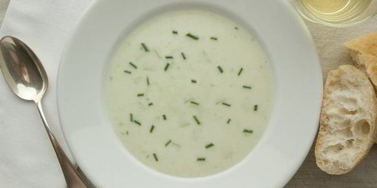 Постная окрошка