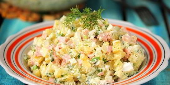 Салат Окрошка