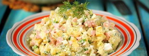 салат окрошка. Шаг 8