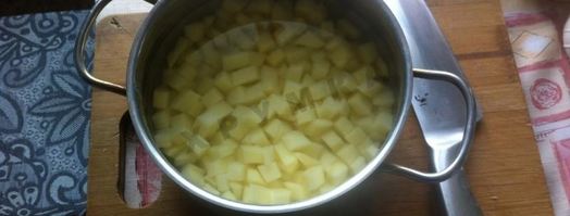 сельдереевая окрошка на кефире. Шаг 3